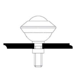 Ball Transfer Unit, 19.05 mm, with M6 threaded end