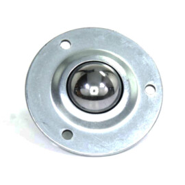 Ball Transfer Unit, 30 mm, with mounting holes and flange
