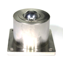 Ball Transfer Unit, 51 mm, with mounting holes and flange, for heavy load