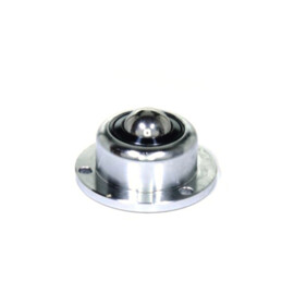 Ball Transfer Unit, 19.05 mm, with mounting holes, flange and spring, for heavy load