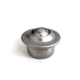 Ball transfer unit (ball transfer unit), 15,875 mm, with flange, all stainless steel