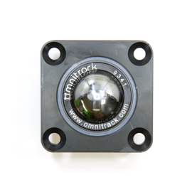Ball Transfer Unit, 38.1 mm, with head flange and mounting holes, Omnitrack