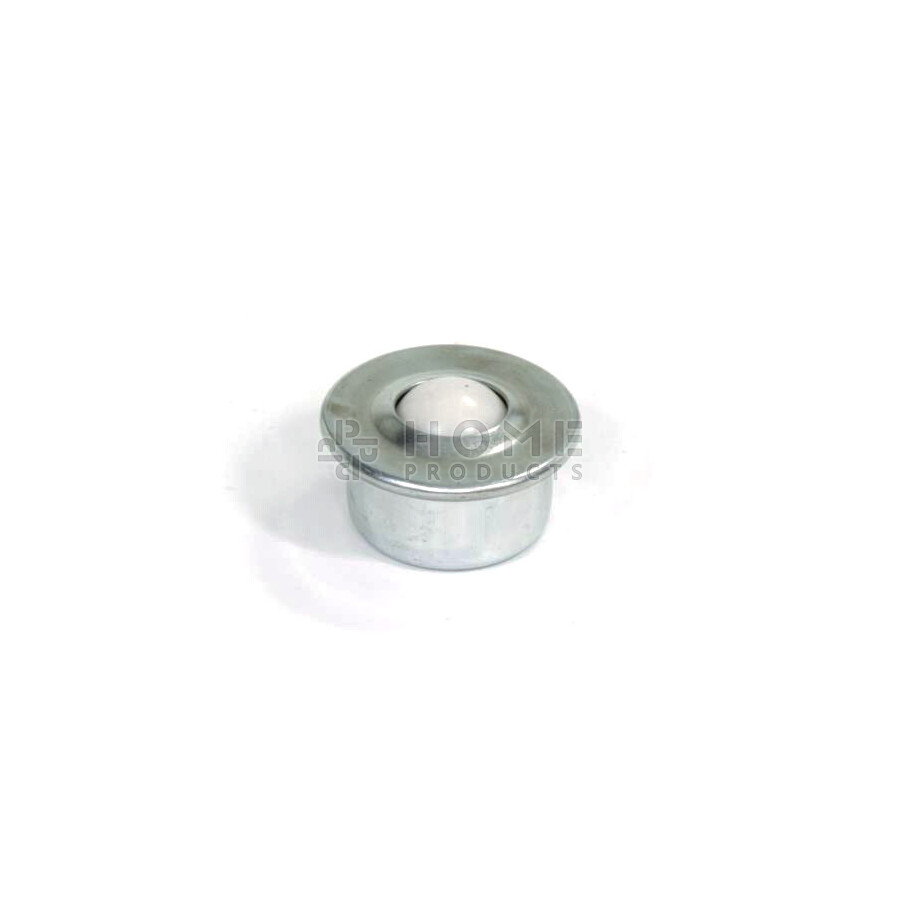 Ball Transfer Unit, 22 mm, with flange and Nylon ball